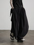 INDULGE_Black_Asymmetric_Oversized_High_Waist_Pockets_Women&