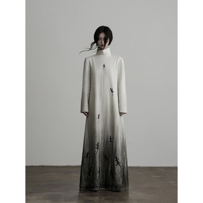 INDULGE_Chinese_Style_Gecko_Embroidered_Gradient_Dyed_Women&