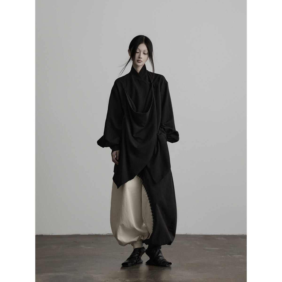 INDULGE_Color_Block_Colorblock_Paneled_Lantern_Women&