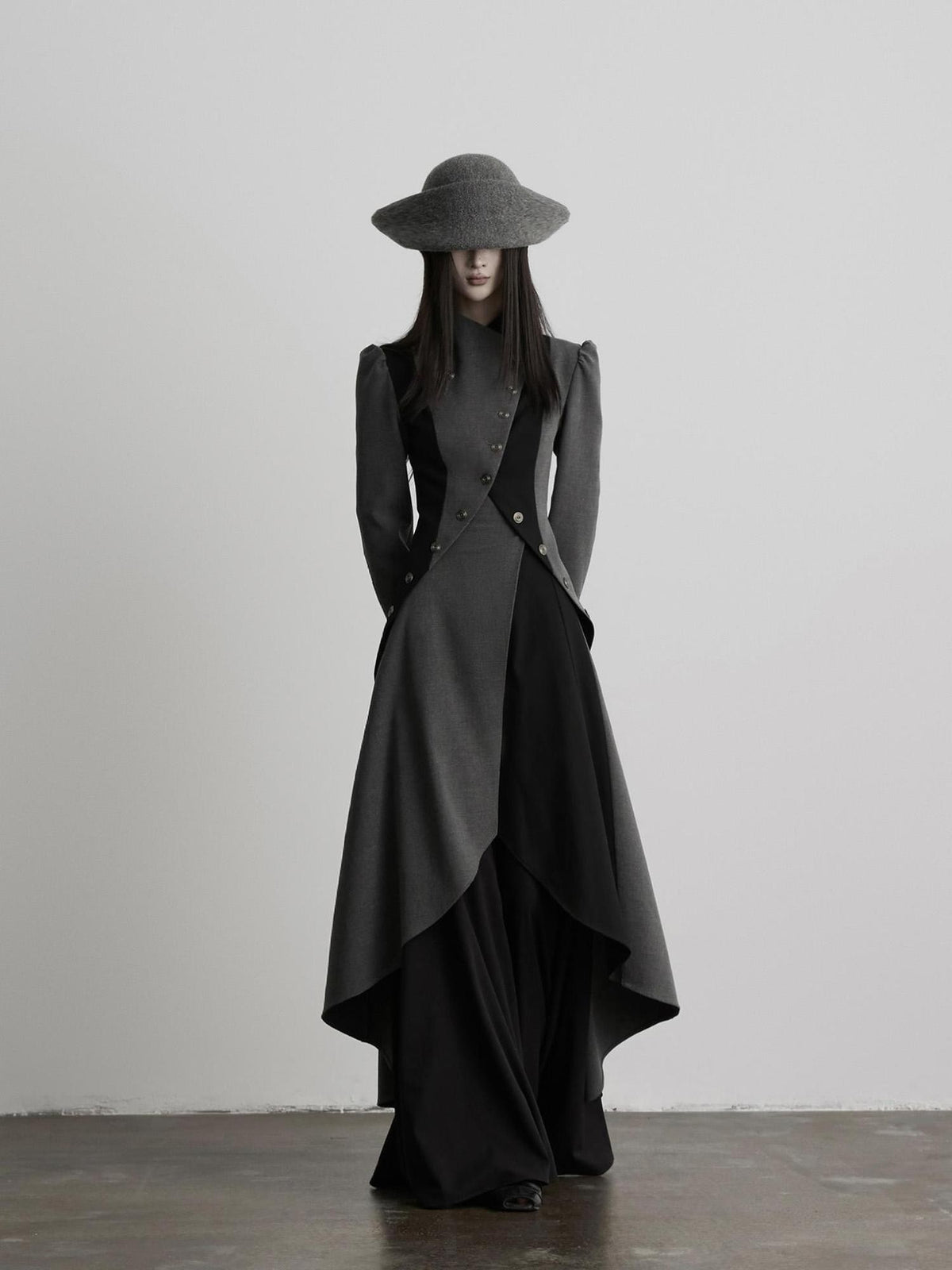 INDULGE Contrast Colorblock Tie Waist Structured Shoulder Women&