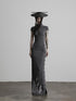 INDULGE_Dark_Embroidered_Stand_Collar_Cutout_Waist_Women&