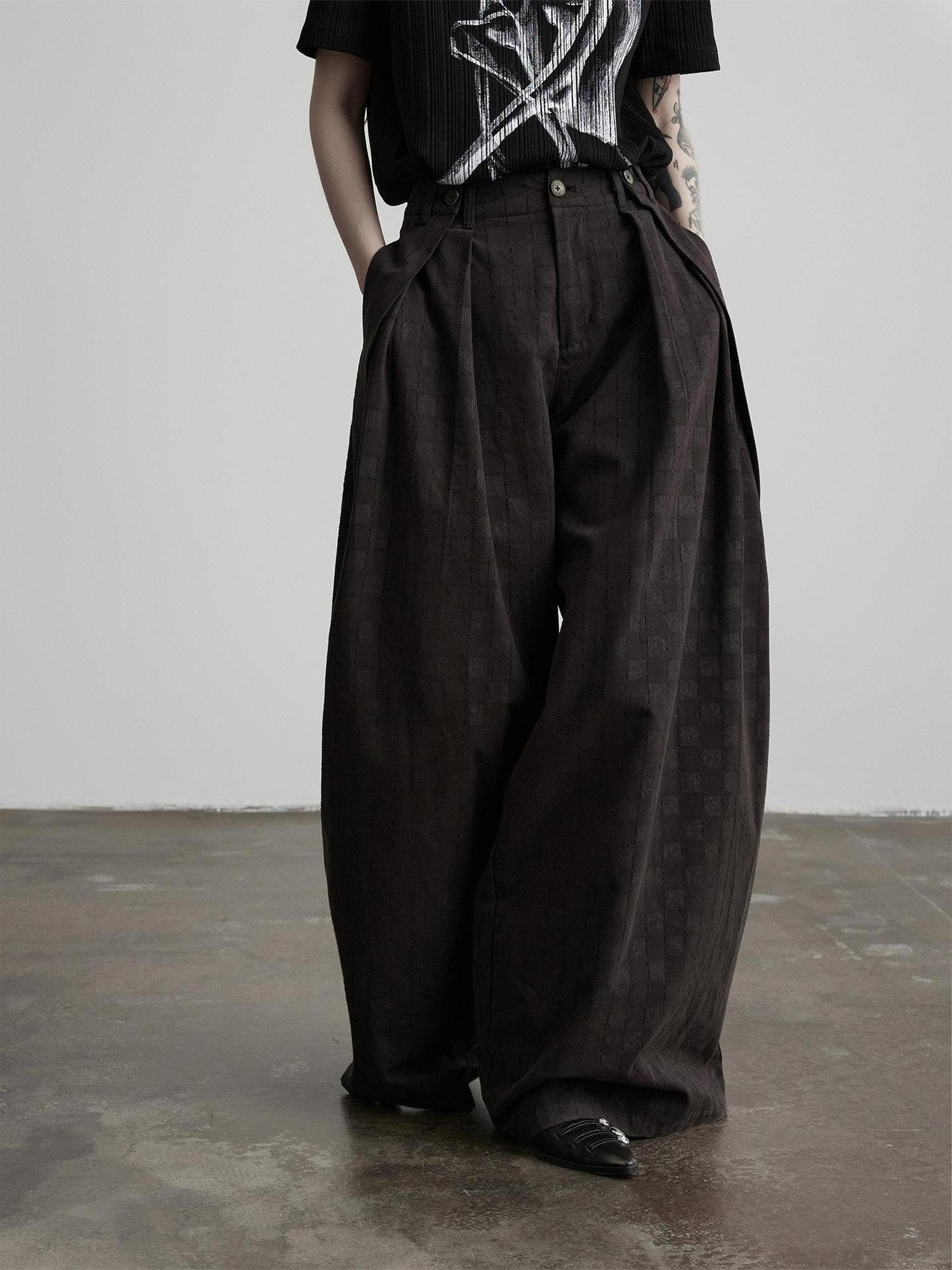 INDULGE Dark Plaid Pockets Sculpted Cut Women&