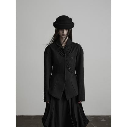 INDULGE_Deconstructed_Button_Detail_Fitted_Waist_Women&
