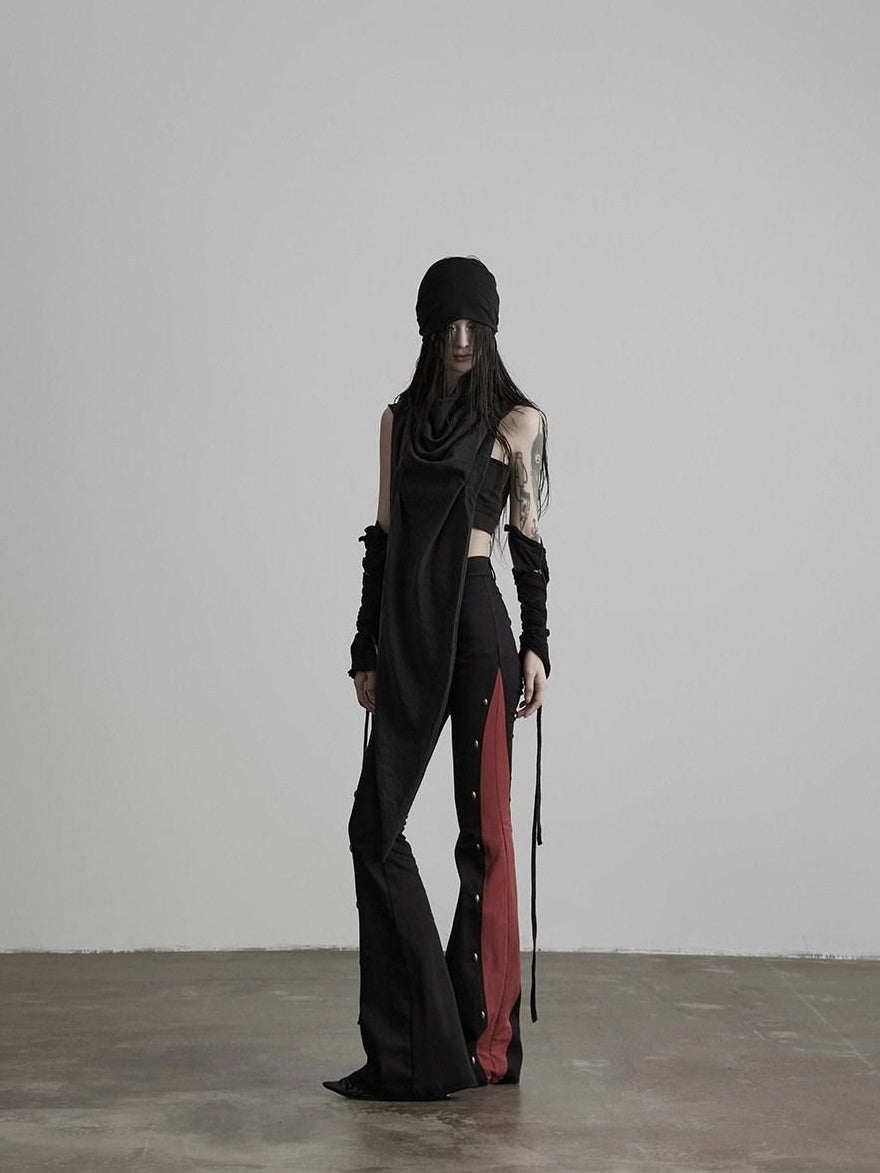 INDULGE Decorative Rectangular Shawl Unisex One Size Solid Black Overshirts
