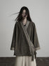 INDULGE Ethnic Bell Webbing Trim V-neck Women&