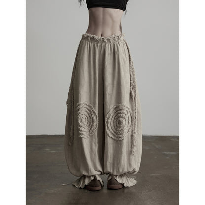 INDULGE_Geometric_3d_Cut_Spiral_Trim_Drawstring_Women&