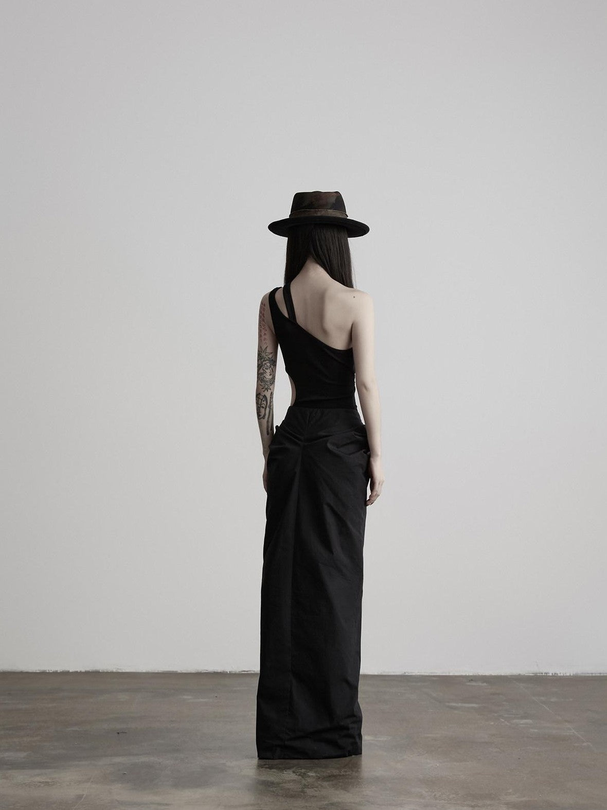INDULGE Geometric Deconstructed Beaded Asymmetric Women&