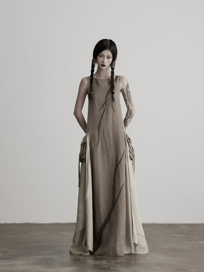 INDULGE_Green_Structured_Splice_Pocket_Cami_Women&