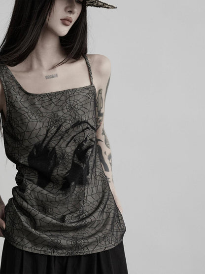 INDULGE Lightweight Spiderweb Print Women&