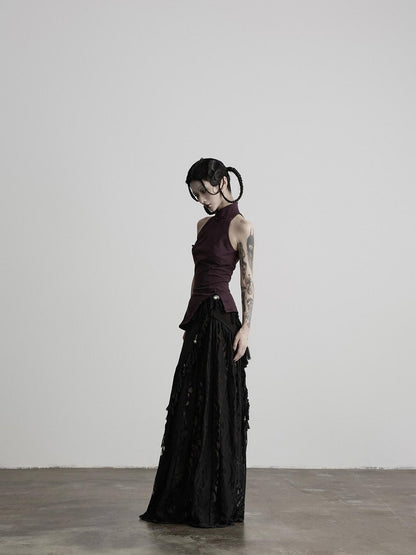 INDULGE Lotus Cheongsam Frog Button Stand Collar Slim Waist Women&