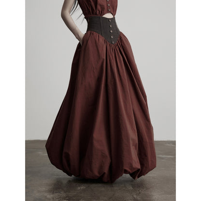 INDULGE_Ombre_Spun_Yarn_Patchwork_Waist_Belt_A_Line_Women&