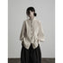 INDULGE_Ruffle_Stand_Collar_Pintuck_Cotton_Linen_Women&