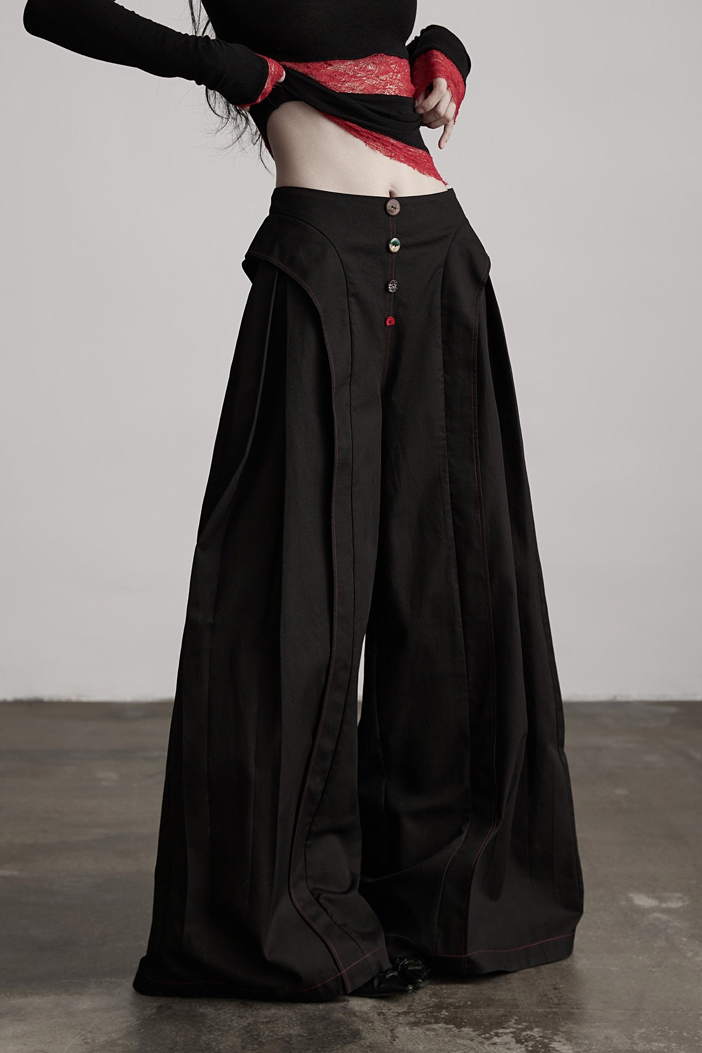 INDULGE_Sparkling_Planet_Asymmetric_Button_Detail_Women&