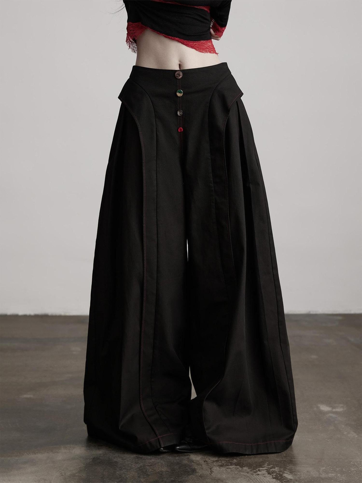 INDULGE Sparkling Planet Asymmetric Button Detail Women&