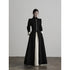 INDULGE_Stand_Collar_Waist_Cinch_Back_Tie_Split_Hem_Women&