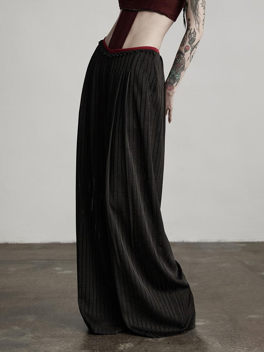 INDULGE Striped Studded Loose Fit Women&