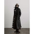 INDULGE Thick Plush Longline Vintage Frayed Trim Standard Fit Polyester Faux Fur Coats