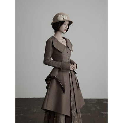 INDULGE_Victorian_3d_Draped_Deconstructed_Raw_Edge_Tencel_Women&
