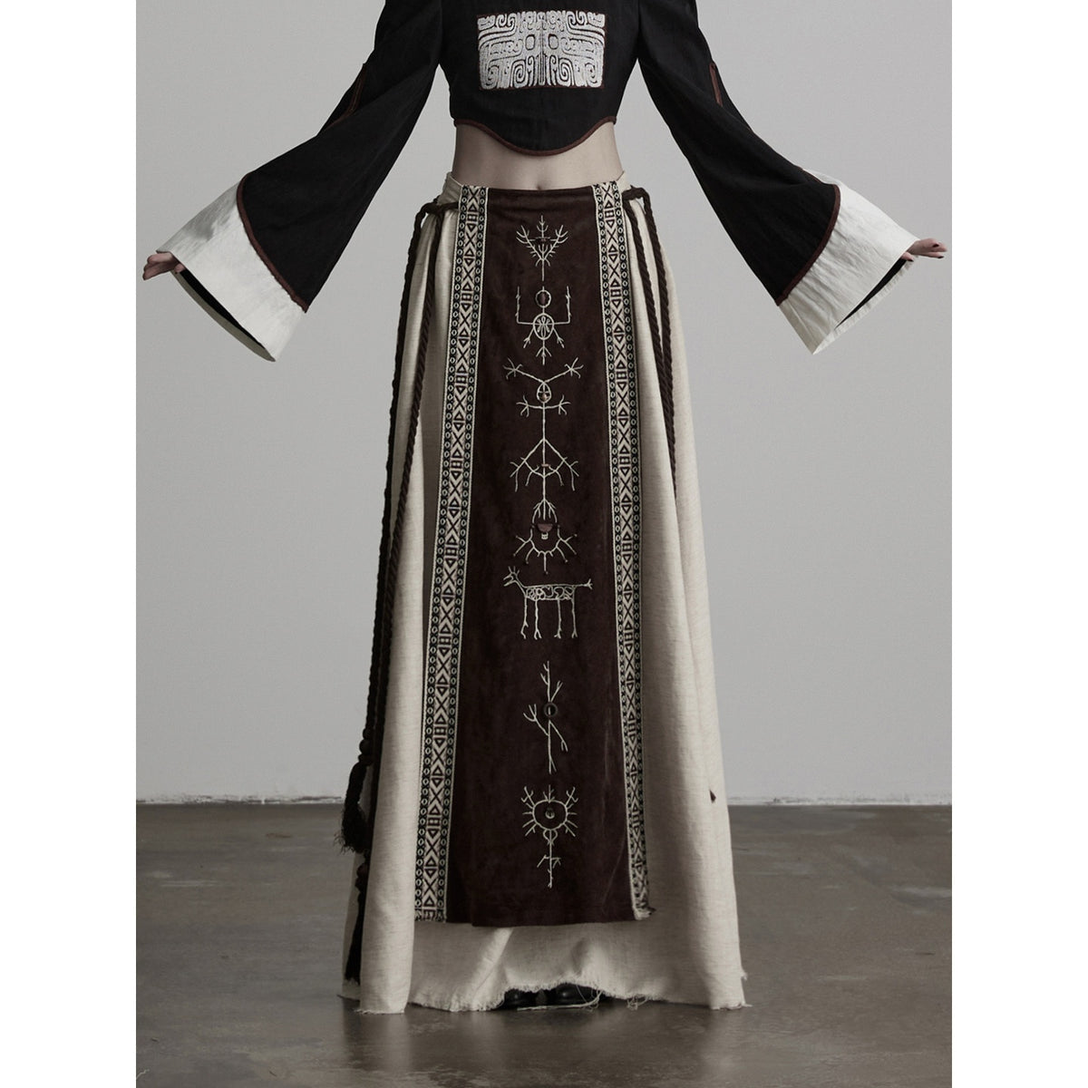 INDULGE_Vintage_Embroidered_Patchwork_Tencel_Linen_Women&