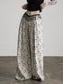 INDULGE Wrinkle Free Minimal Wide Leg Sculpted Tailoring Womens Viscose Chinos