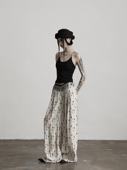 INDULGE Wrinkle Free Minimal Wide Leg Sculpted Tailoring Womens Viscose Chinos
