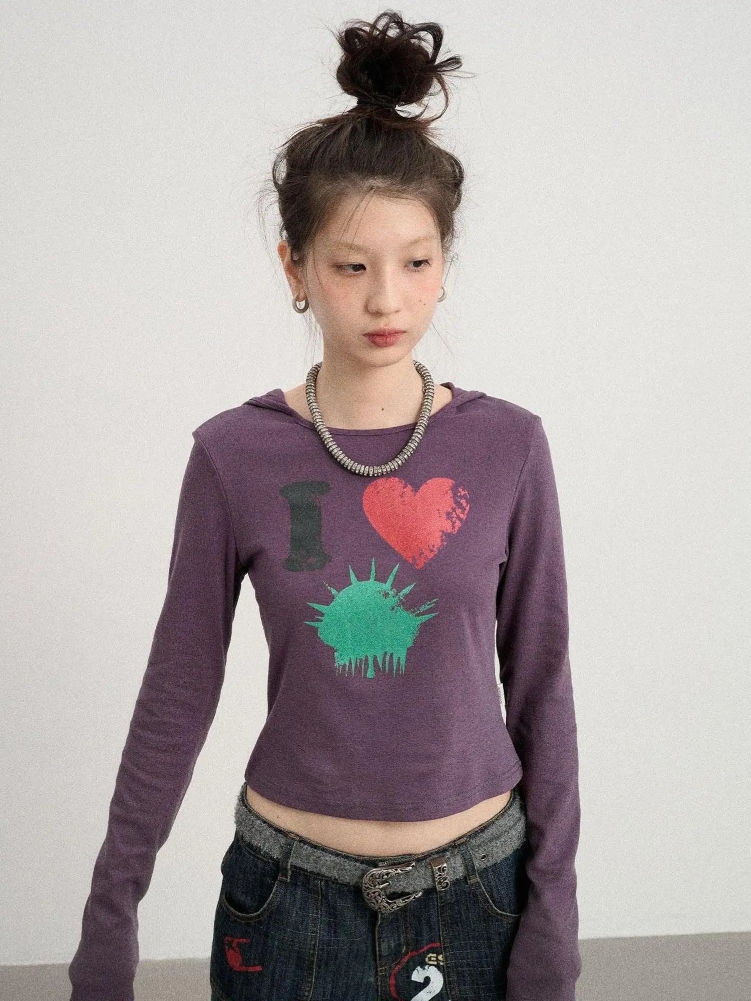 I Love Jellyfish Slim Fit Tee