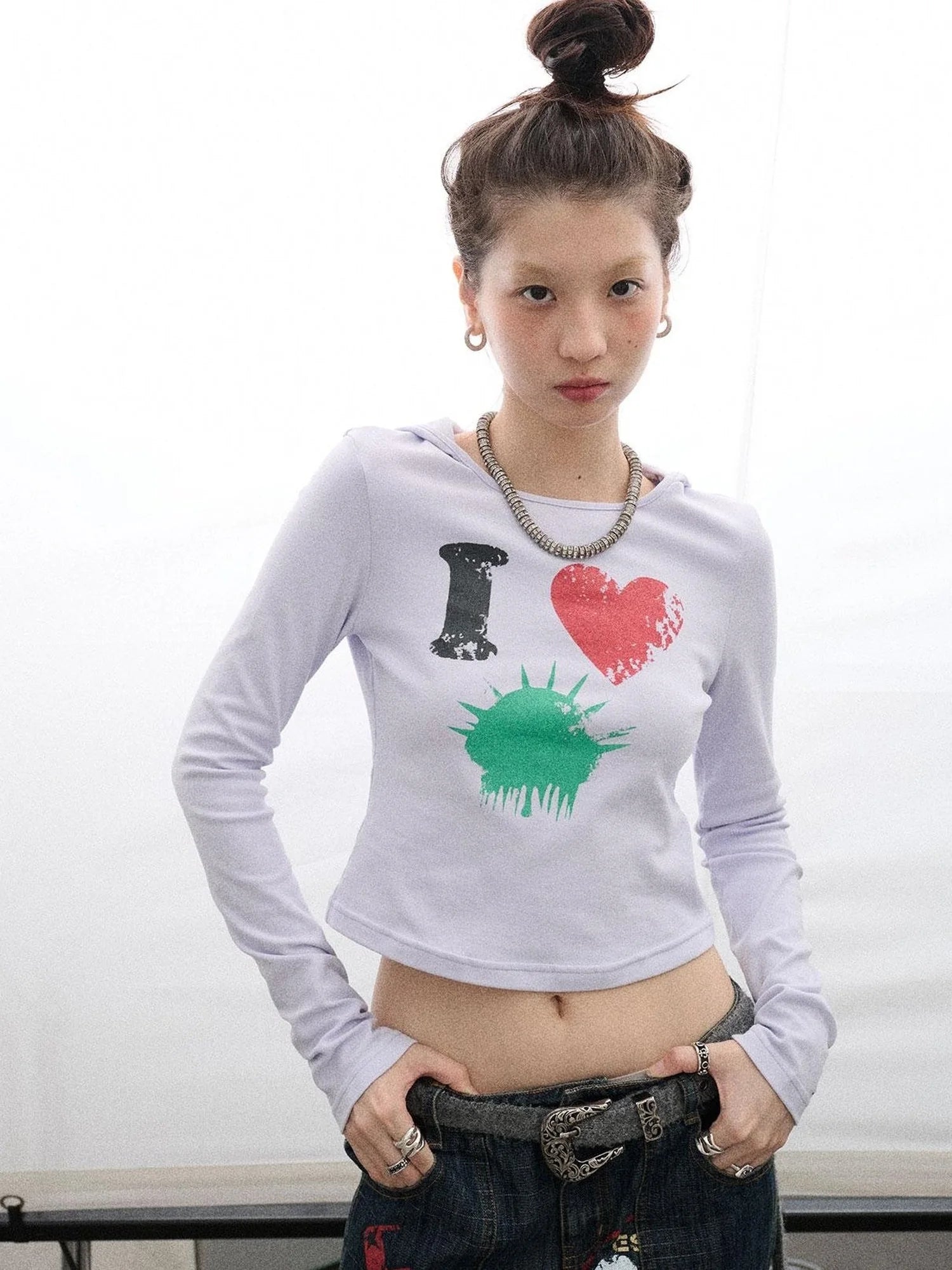 I Love Jellyfish Slim Fit Tee