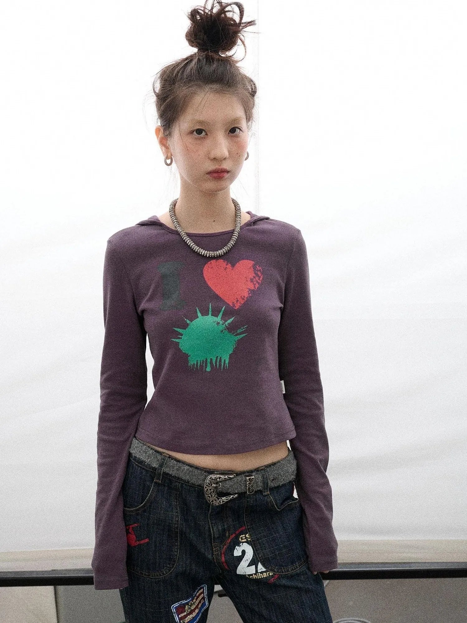 I Love Jellyfish Slim Fit Tee