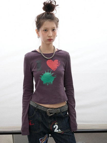 I Love Jellyfish Slim Fit Tee