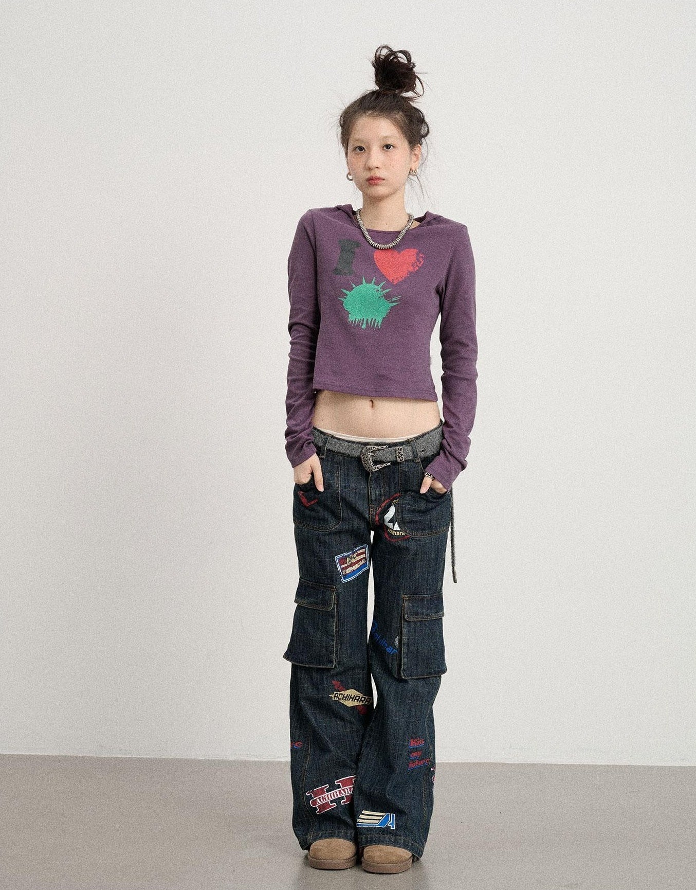 Achihara I Love Jellyfish Slim Fit Tee