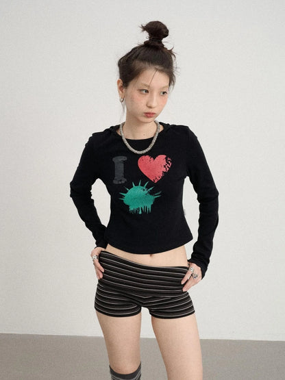 I Love Jellyfish Slim Fit Tee