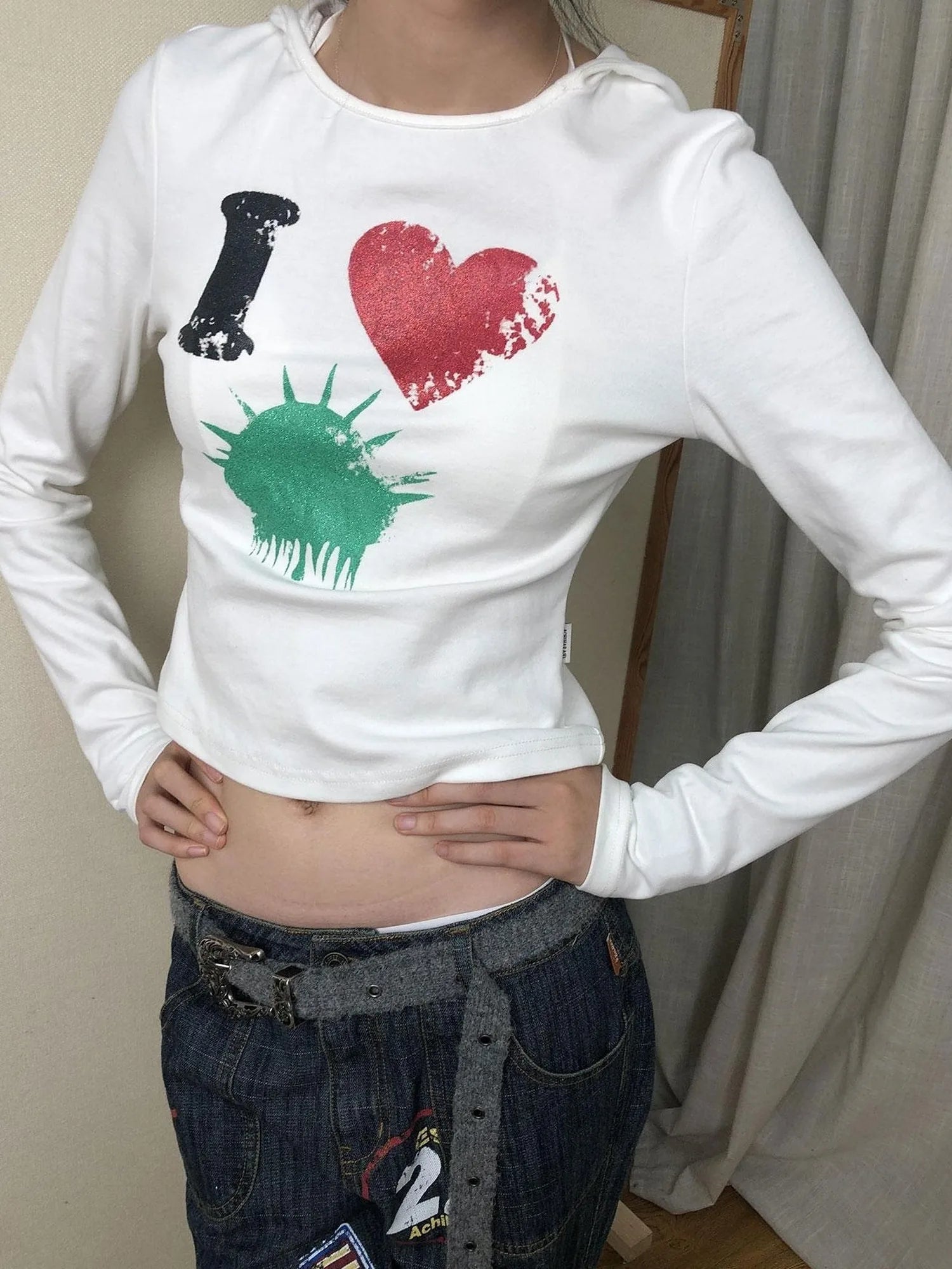 I Love Jellyfish Slim Fit Tee