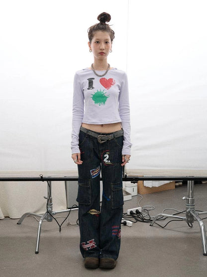 I Love Jellyfish Slim Fit Tee