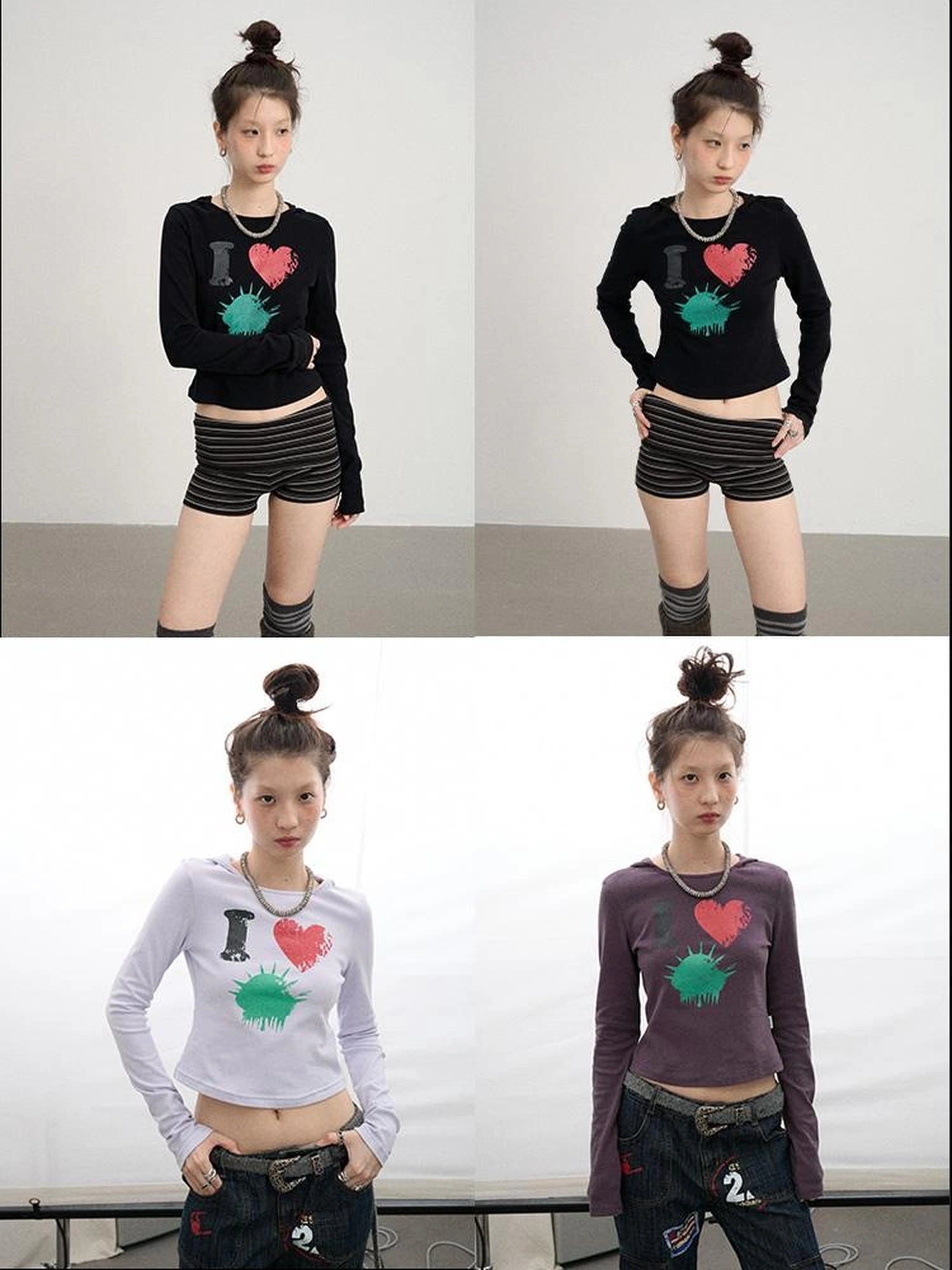 I Love Jellyfish Slim Fit Tee