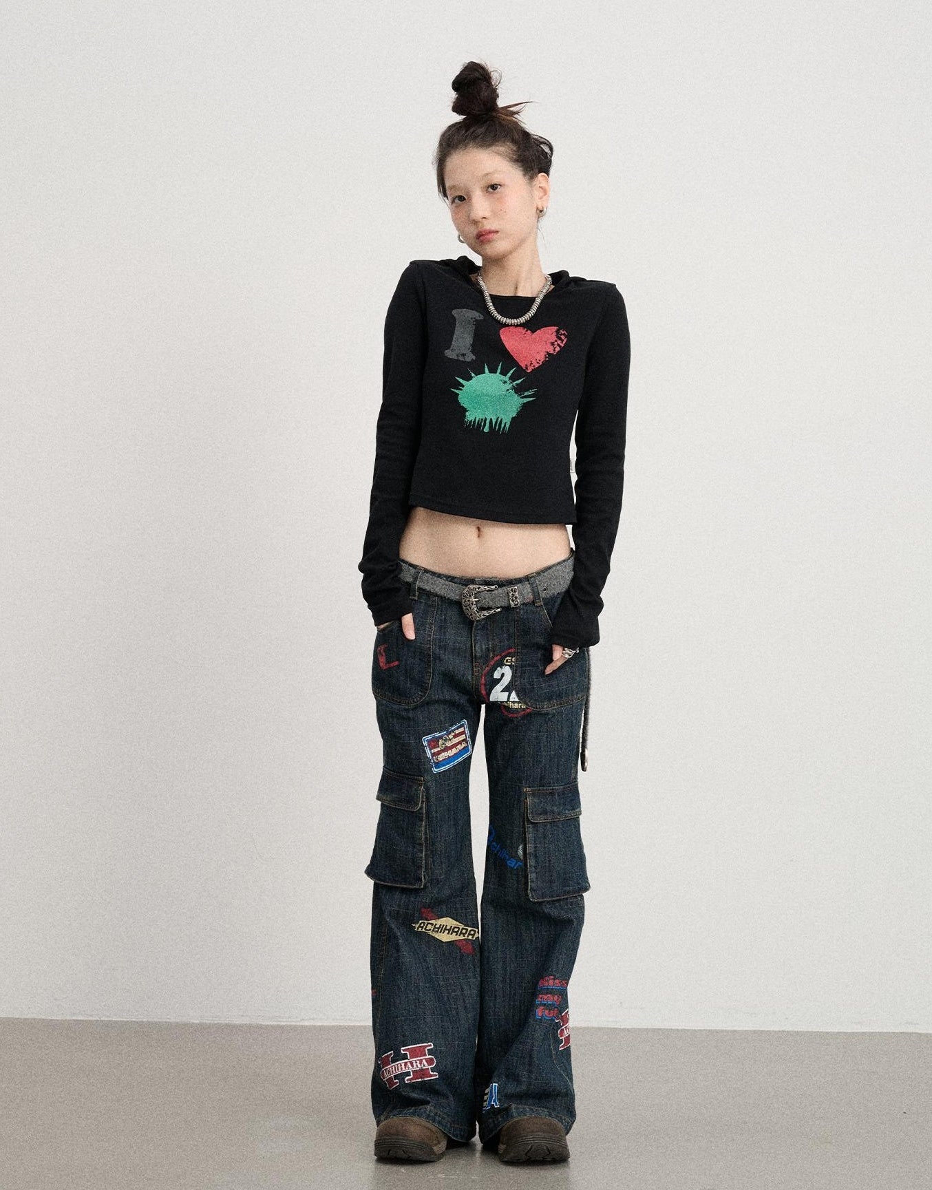 Achihara I Love Jellyfish Slim Fit Tee