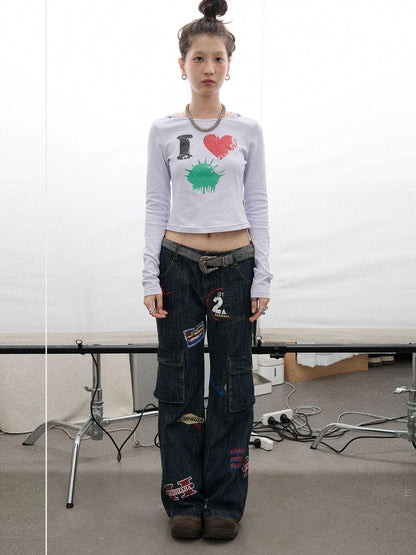 I Love Jellyfish Slim Fit Tee