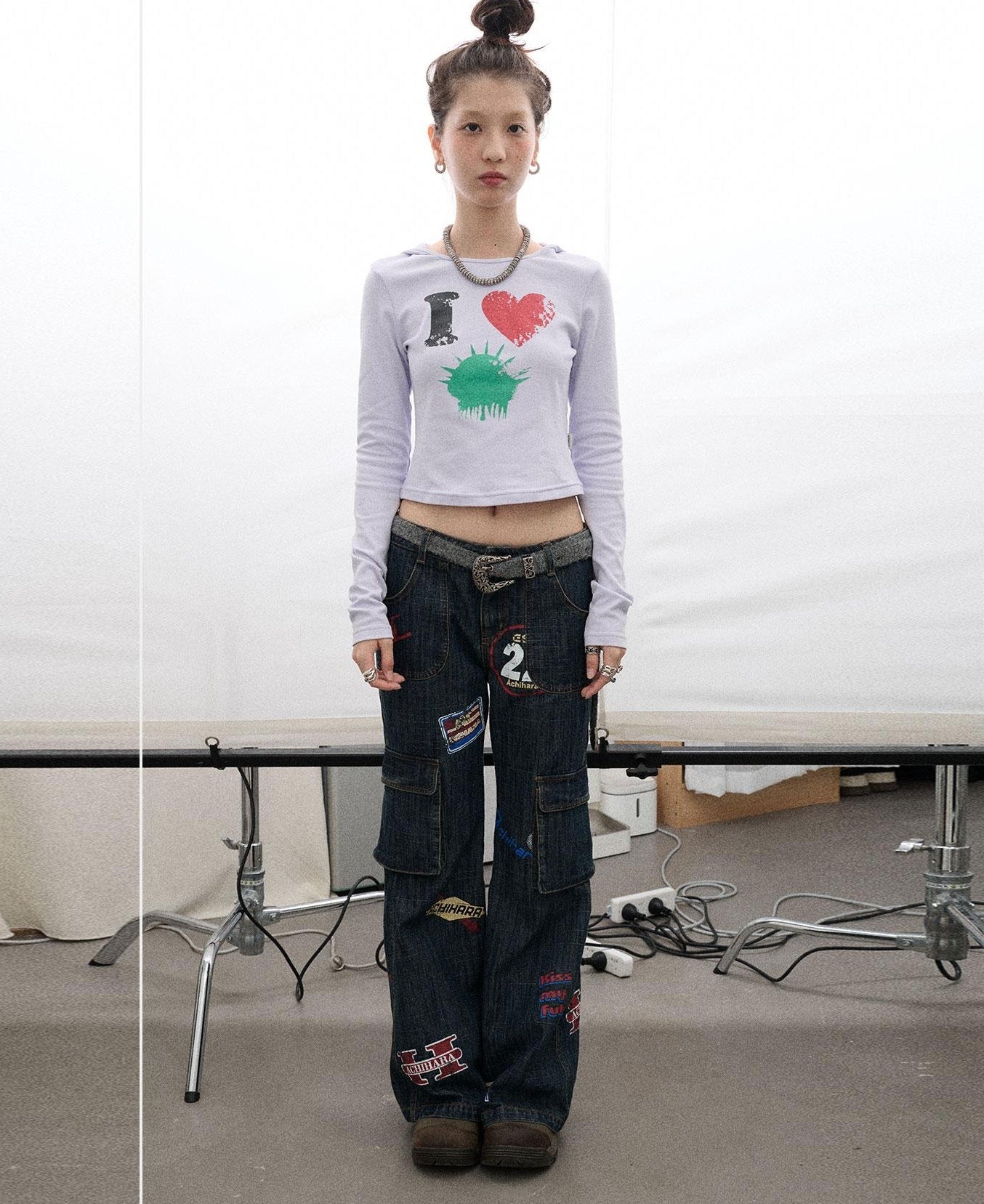 Achihara I Love Jellyfish Slim Fit Tee
