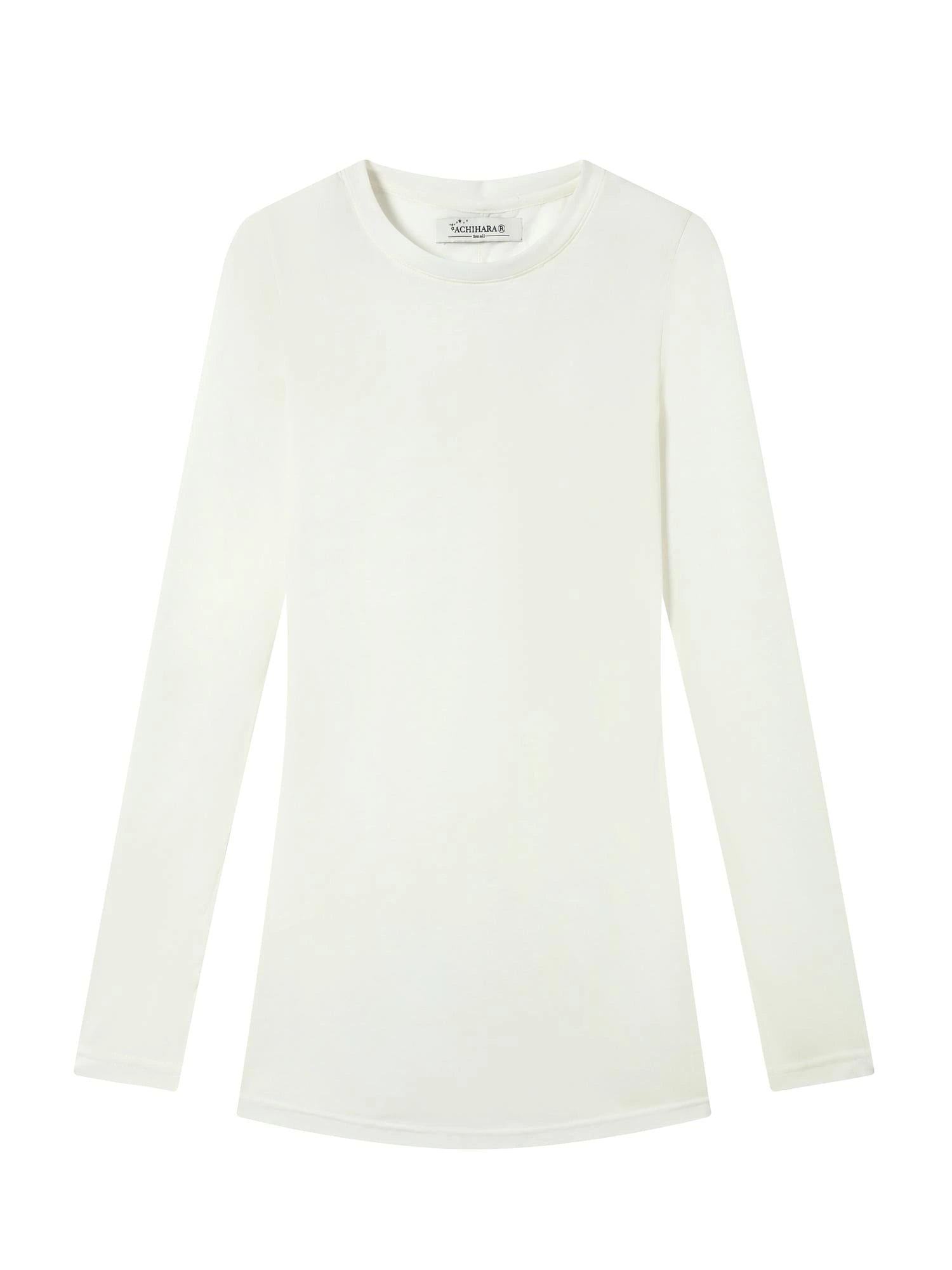 Smoothie Ice Knit Tee V Neck T Shirt Long Sleeve