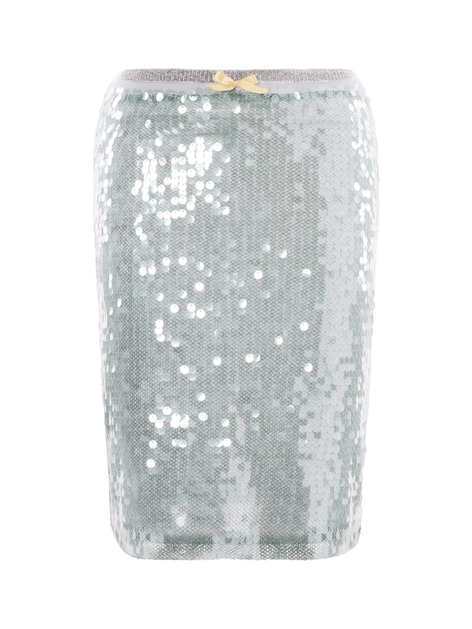 JYOSEI Blue Green Sequin Three Dimensional Embellished Women&