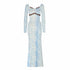 JYOSEI_Blue_Leopard_Square_Neck_Long_Sleeve_Cinched_Waist_Bodycon_Maxi_Dresses_MISSTT