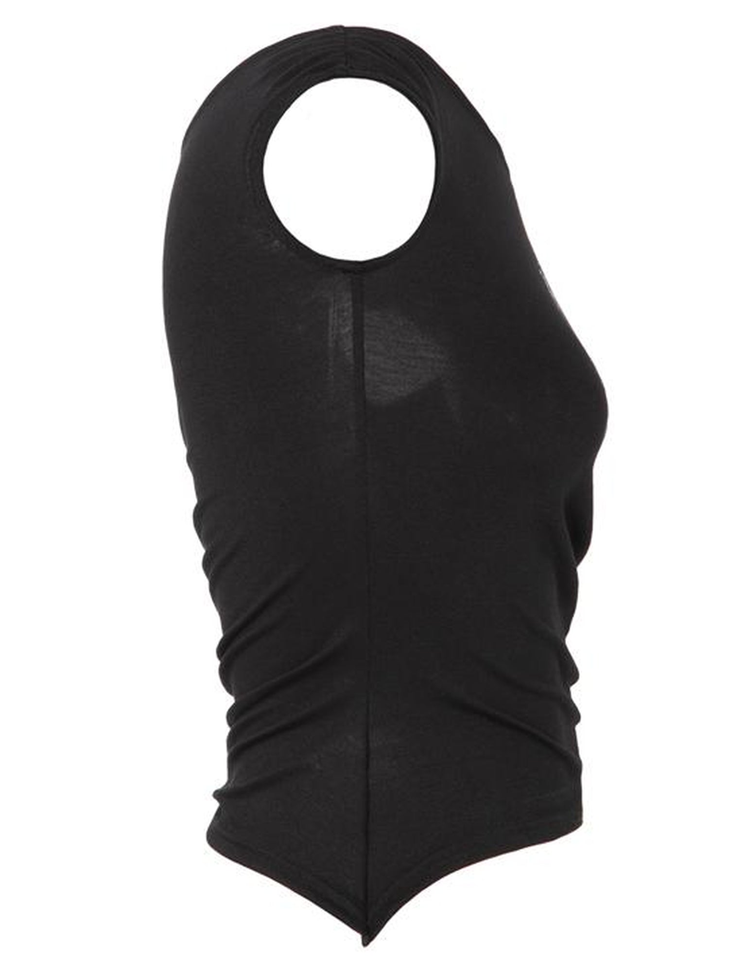 JYOSEI Dragon Print Asymmetrical Hem T Shirt