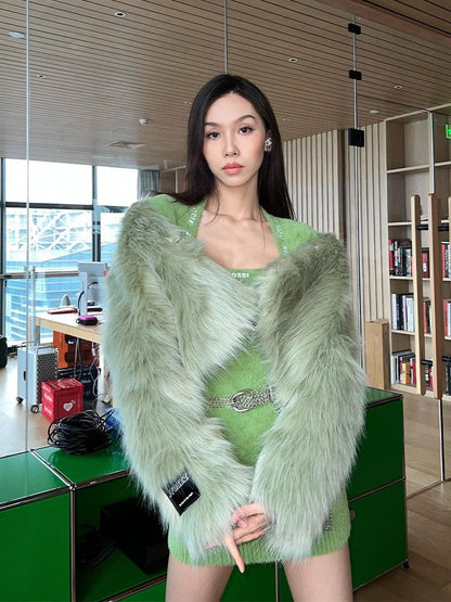 JYOSEI Embroidered High Waist Street A Line Square Neck Knit Casual Midi Dresses