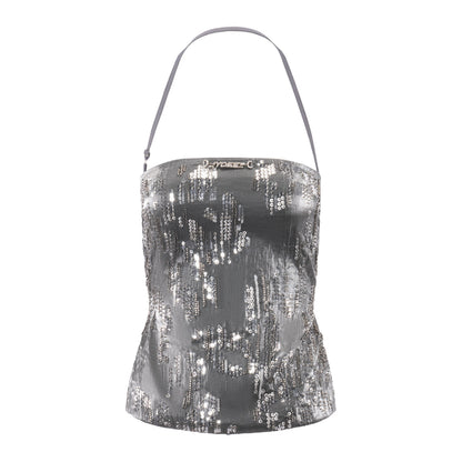 JYOSEI_Gray_Sequin_Backless_Strappy_Bandage_Women&