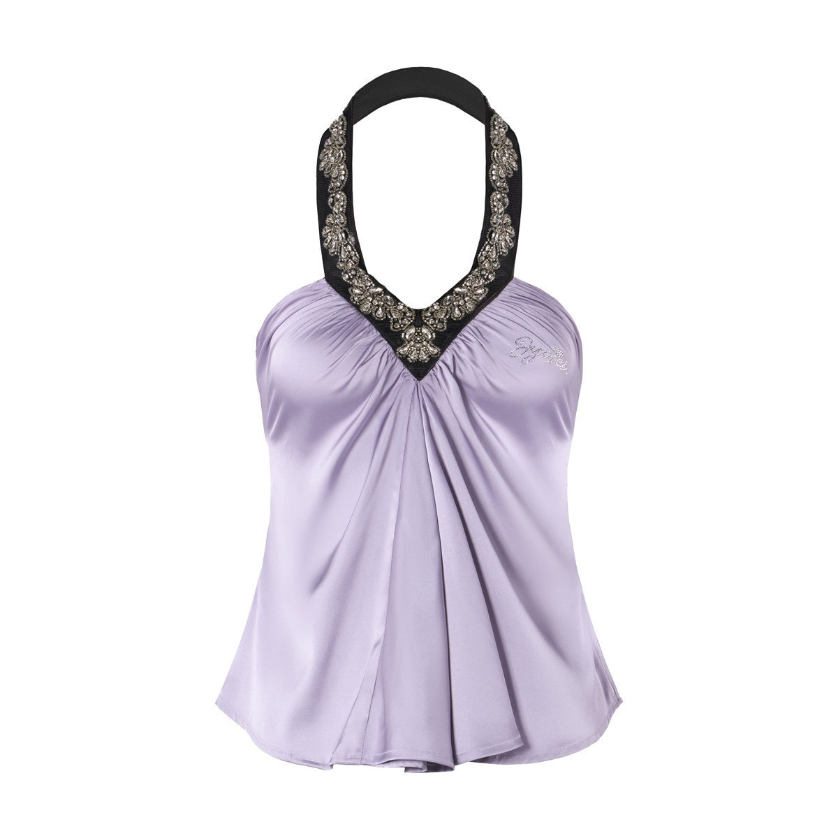 JYOSEI_Light_Purple_Satin_Sequin_Backless_Halter_Loose_Women&