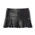 JYOSEI_P_U_Mini_Skirt_with_Eyelet_Pin_Detail_Low_Waist_Stretch_Leather_MISSTT