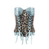 JYOSEI_Peacock_Blue_Lace_Deconstructed_Zipper_Boned_Women&