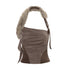 JYOSEI_Sexy_Faux_Leather_Halter_Slim_Fit_Backless_Zipper_Brown_Citywalk_Tank_Tops_MISSTT