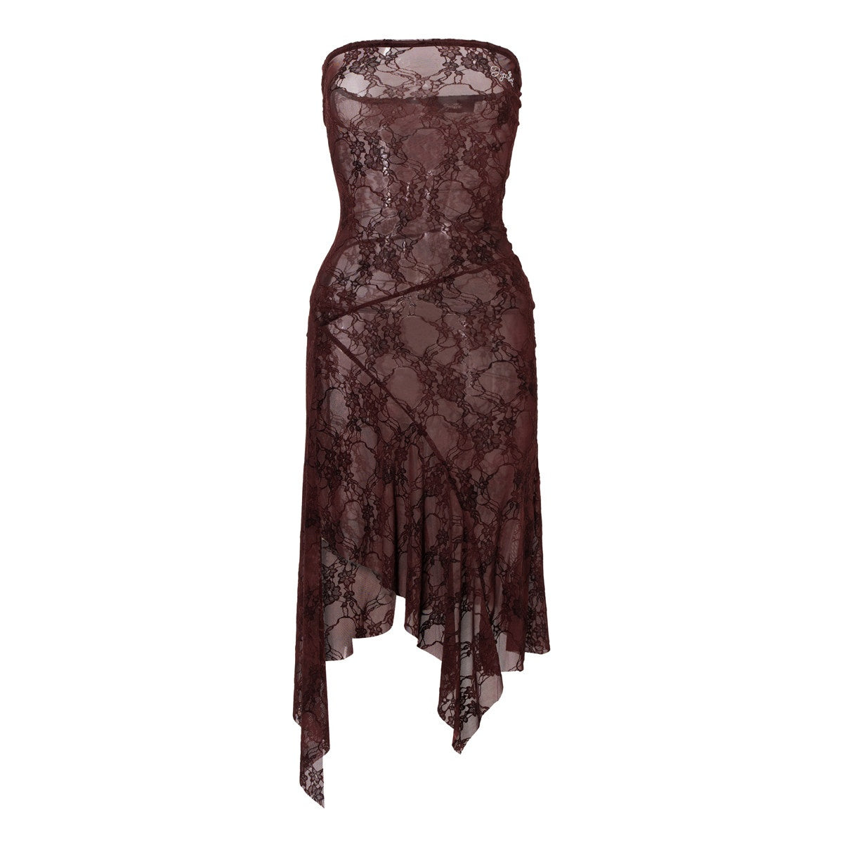 JYOSEI_Sexy_Lace_High_Waist_A_Line_Strapless_Fit_Burgundy_Wedding_Midi_Dresses_MISSTT