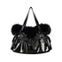 JYOSEI_Spacious_Magnetic_Snap_Boxy_Handheld_Shoulder_Women_Detachable_Fur_Charm_Bag_MISSTT
