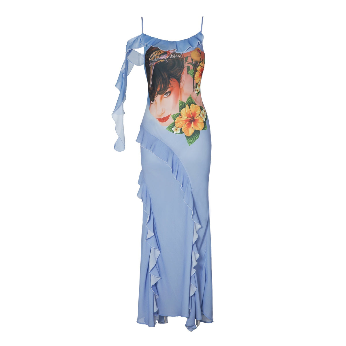 JYOSEI_Vacation_Floral_Print_Ruffle_Chiffon_Women&